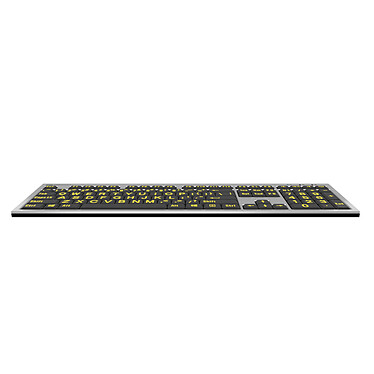Acheter LogicKeyboard LargePrint PC (Jaune/Noir)