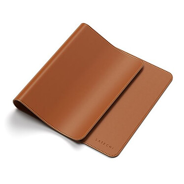 Review SATECHI Eco Leather Deskmate - Brown