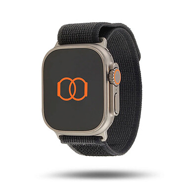 Banda Boucle Trail nero/grigio 49 mm