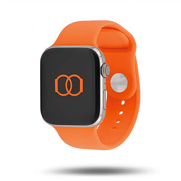 Band Band Sport Bracelet fluoroelastomer bright orange 49 mm