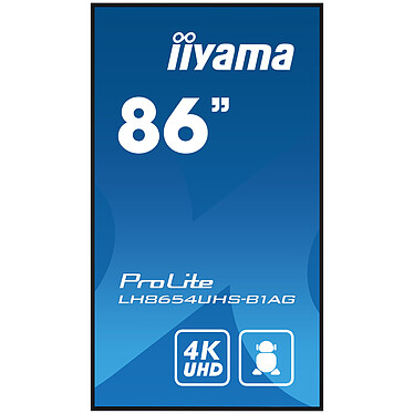 Avis iiyama 86" LED - ProLite LH8654UHS-B1AG