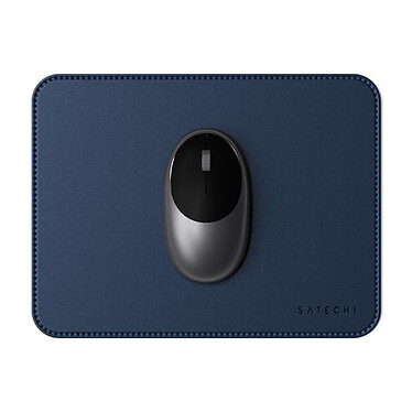 SATECHI Mousepad Eco-Leather - Bleu pas cher