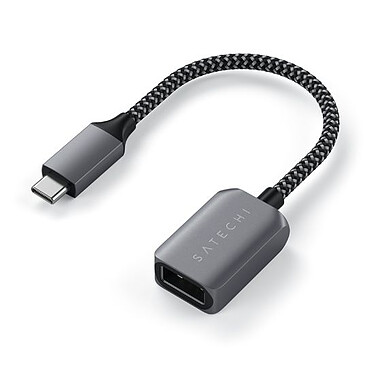 SATECHI Adattatore da USB-C 3.0 a USB-A 3.0 - M/F - Grigio