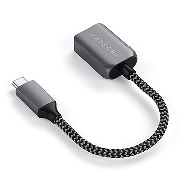 Opiniones sobre SATECHI Adaptador USB-C 3.0 a USB-A 3.0 - M/F - Gris