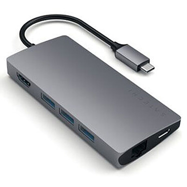 SATECHI Multiport USB-C v2 Grigio