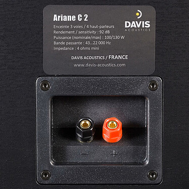 Review Davis Acoustics Ariane C2 Black