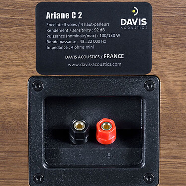 Avis Davis Acoustics Ariane C2 Noyer
