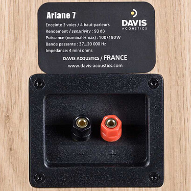 Davis Acoustics Ariane 7 Chêne clair pas cher