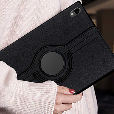 Akashi Etui Folio Rotatif 360° Galaxy Tab S9 11" Noir pas cher
