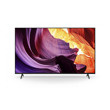 Sony FWD-75X81K TV LED 4K - 75" (190 cm) - Dolby Vision - 450 cd/m² - 1200:1 - 8 ms - 4x HDMI - Wi-Fi/Bluetooth - Google TV - Chromecast/AirPlay - 2 x 10W - 24/7 - Pieds inclus