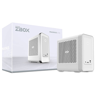 ZOTAC ZBOX MAGNUS ONE ERP74070W Intel Core i7-13700 GeForce RTX 4070 12 Go  DLSS 3 Wi-Fi 6 / Bluetooth 5.2 + LAN 2.5 GbE (sans écran/mémoire/stockage/système)