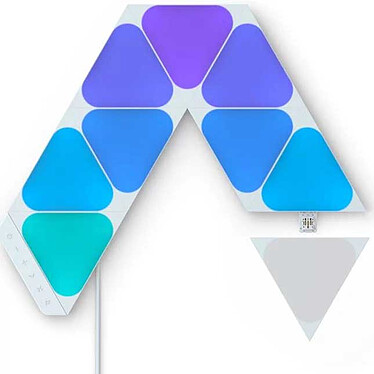 Nanoleaf Shapes Mini Triangles Starter Kit (9 pezzi)