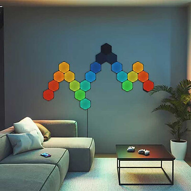 Acquista Nanoleaf Shapes Limited Edition Ultra Black Hexagons Expansion Pack (3 pezzi)