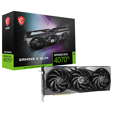 MSI GeForce RTX 4070 Ti GAMING X SLIM 12G