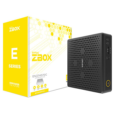 ZOTAC ZBOX MAGNUS EN374070C Intel Core i7-13700HX GeForce RTX 4070 8 Go DLSS 3 Wi-Fi 6 / Bluetooth 5.2 + Dual LAN 2.5 GbE (sans écran/mémoire/stockage/système)