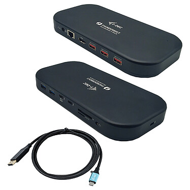 Nota i-tec Thunderbolt 3/USB-C Dual 4K Docking Station + Power Delivery 60W