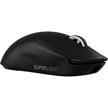 Logitech G Pro X Superlight 2 Lightspeed (Noir) Souris sans fil pour gamer - droitier - capteur optique 32000 dpi - 5 boutons programmables - compatible Powerplay - technologie Lightspeed