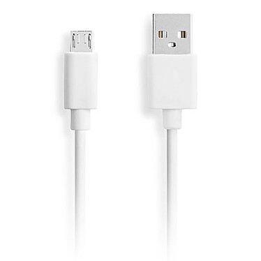LDLC Micro-USB to USB cable (white) - 1.2 m