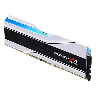 Acheter G.Skill Trident Z5 Neo RGB Series 48 Go (2x 24 Go) DDR5 6400 MHz CL32 - Blanc