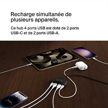 Belkin BoostCharge Hub 4 puertos USB/USB-C a bajo precio