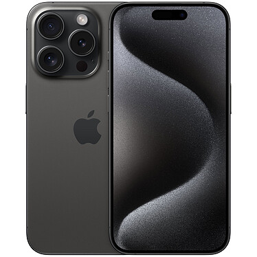 Apple iPhone 15 Pro 128 Go Titane Noir · Reconditionné