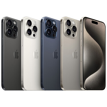 Acheter Apple iPhone 15 Pro Max 512 Go Titane Noir · Reconditionné