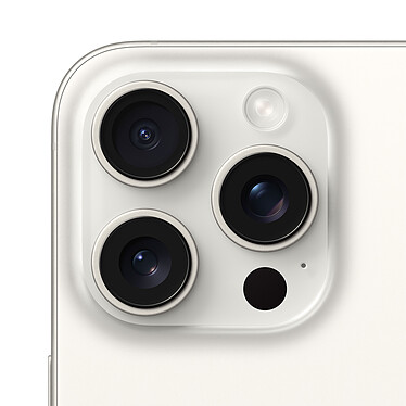 Avis Apple iPhone 15 Pro Max 256 Go Titane Blanc · Reconditionné