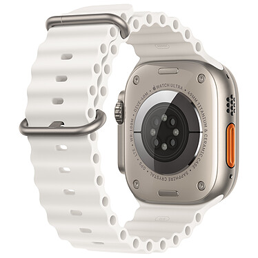 Avis Apple Watch Ultra 2 GPS + Cellular Titanium Case Blanc Ocean Band 49 mm