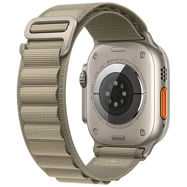 Review Apple Watch Ultra 2 GPS + Cellular Titanium Case Olive Alpine Loop 49 mm - L