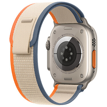 Nota Apple Watch Ultra 2 GPS + Cellular Cassa in titanio Arancione/Beige Trail Loop 49 mm - M/L