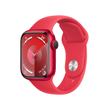 Apple Watch Series 9 GPS + Cellular Aluminio (PRODUCT)RED Correa deportiva S/M 41 mm