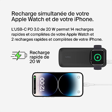 Avis Belkin Powerbank Apple Watch