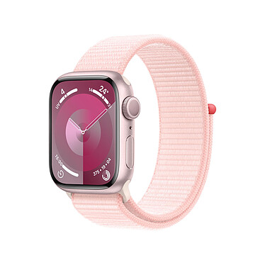 Apple Watch Series 9 GPS Aluminium Pink Sport Loop 41 mm
