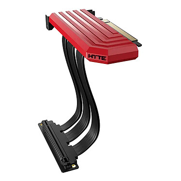 Review Hyte PCIE40 4.0 Luxury Riser Cable - Red