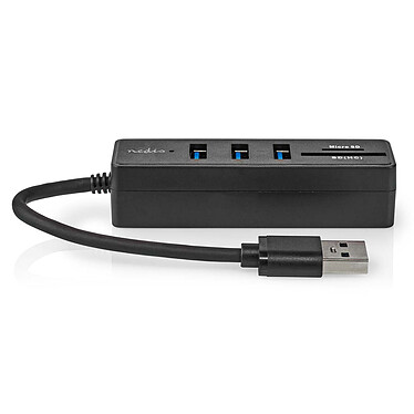 Hub Nedis USB 3.0 + lettore di schede (micro)SD economico