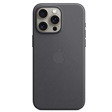 Apple FineWoven con MagSafe Negro Apple iPhone 15 Pro Max
