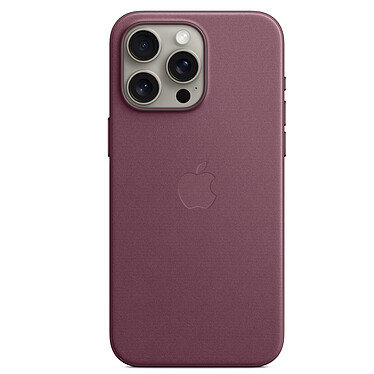 Apple FineWoven con MagSafe Rojo mora Apple iPhone 15 Pro Max
