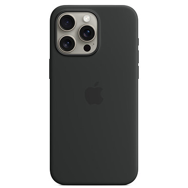 Funda de silicona Apple con MagSafe Negra Apple iPhone 15 Pro Max