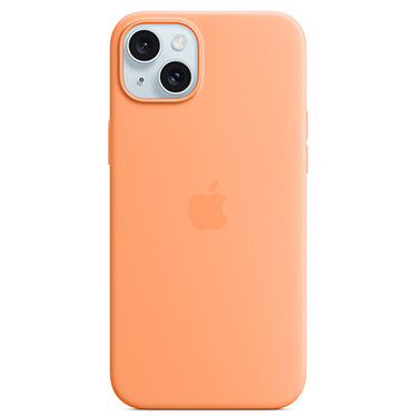 Apple Silicone Case with MagSafe Orange Sorbet Apple iPhone 15 Plus