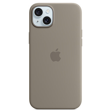 Funda de silicona con arcilla MagSafe Apple iPhone 15 Plus