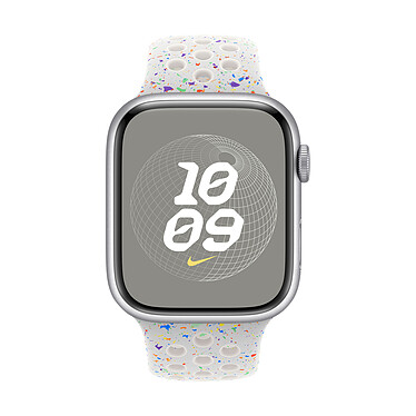 Opiniones sobre Correa deportiva Apple Nike Pure Platinum para Apple Watch 45 mm - S/M