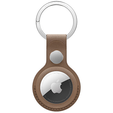Apple AirTag FineWoven Key Ring Taupe