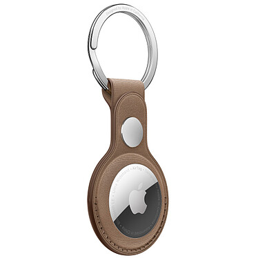 Review Apple AirTag FineWoven Key Ring Taupe