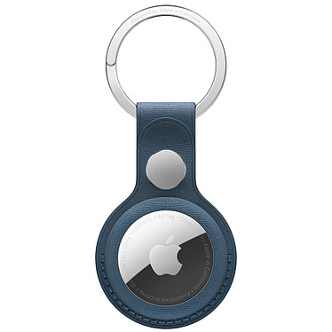 Apple AirTag FineWoven Key Ring Pacific Blue