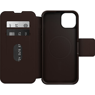 Review OtterBox Strada MagSafe Brown iPhone 15 Plus
