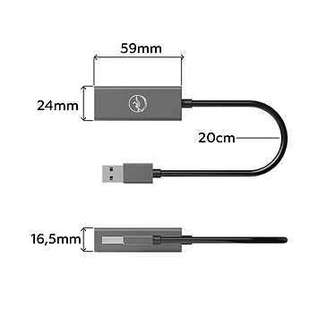 Acquista Adattatore di rete Mobility Lab USB-A / RJ45
