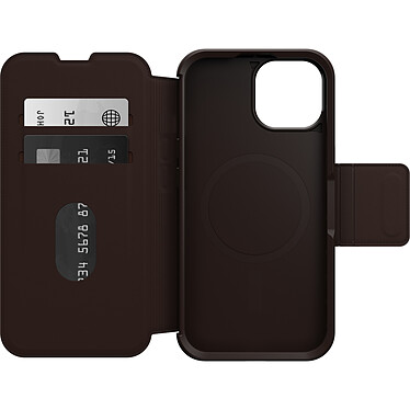 Review OtterBox Strada MagSafe Brown iPhone 15