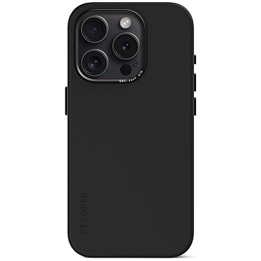 DECODED Silicone Case Black iPhone 15 Pro Max
