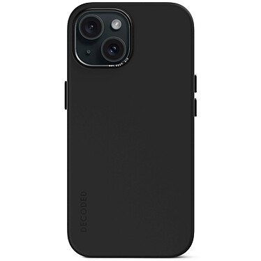 DECODED Silicone Case Black iPhone 15 Plus