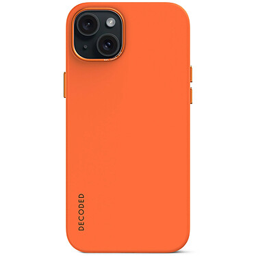 DECODED Silicone Cover Apricot iPhone 15 Plus